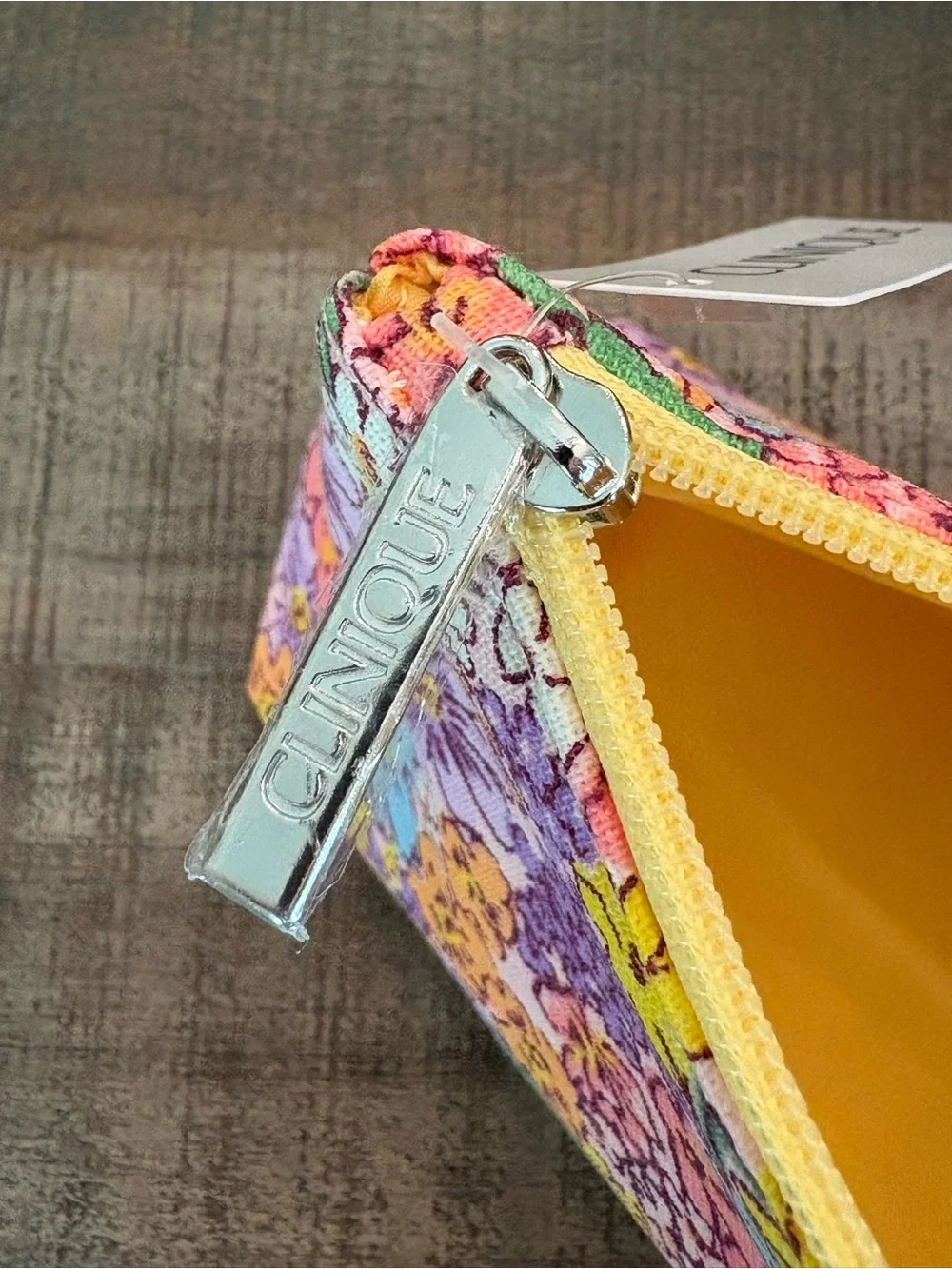 NEW Clinique x RIFLE PAPER CO Cosmetic BAG with THREE (3) Travel **MUST HAVES**